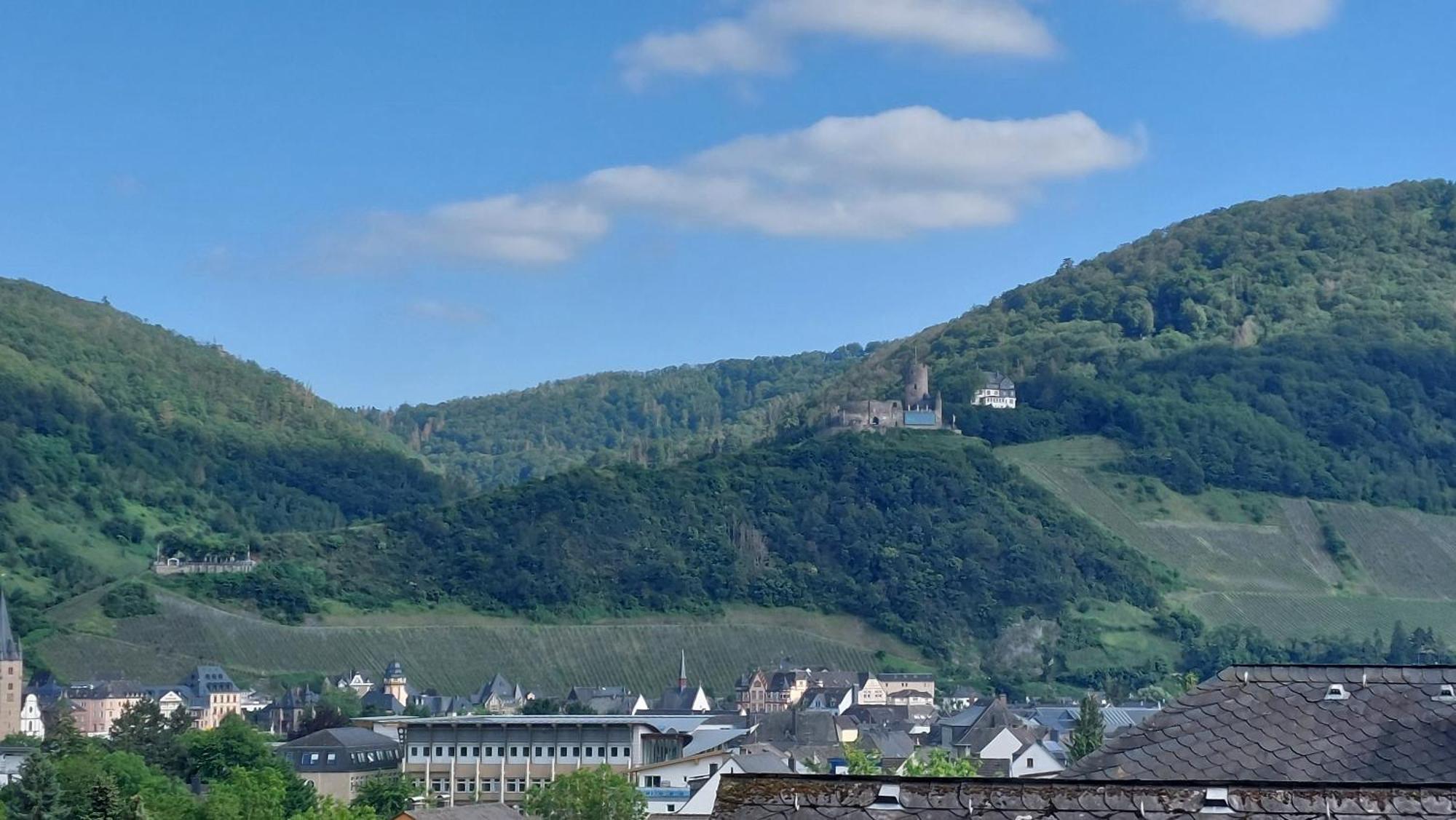 Dachgeschosswohnung Mit Burgblick In Kues Bernkastel-Kues Luaran gambar